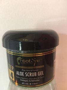 Foot Spa Aloe Scrub Gel